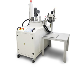 Manual glue injection system